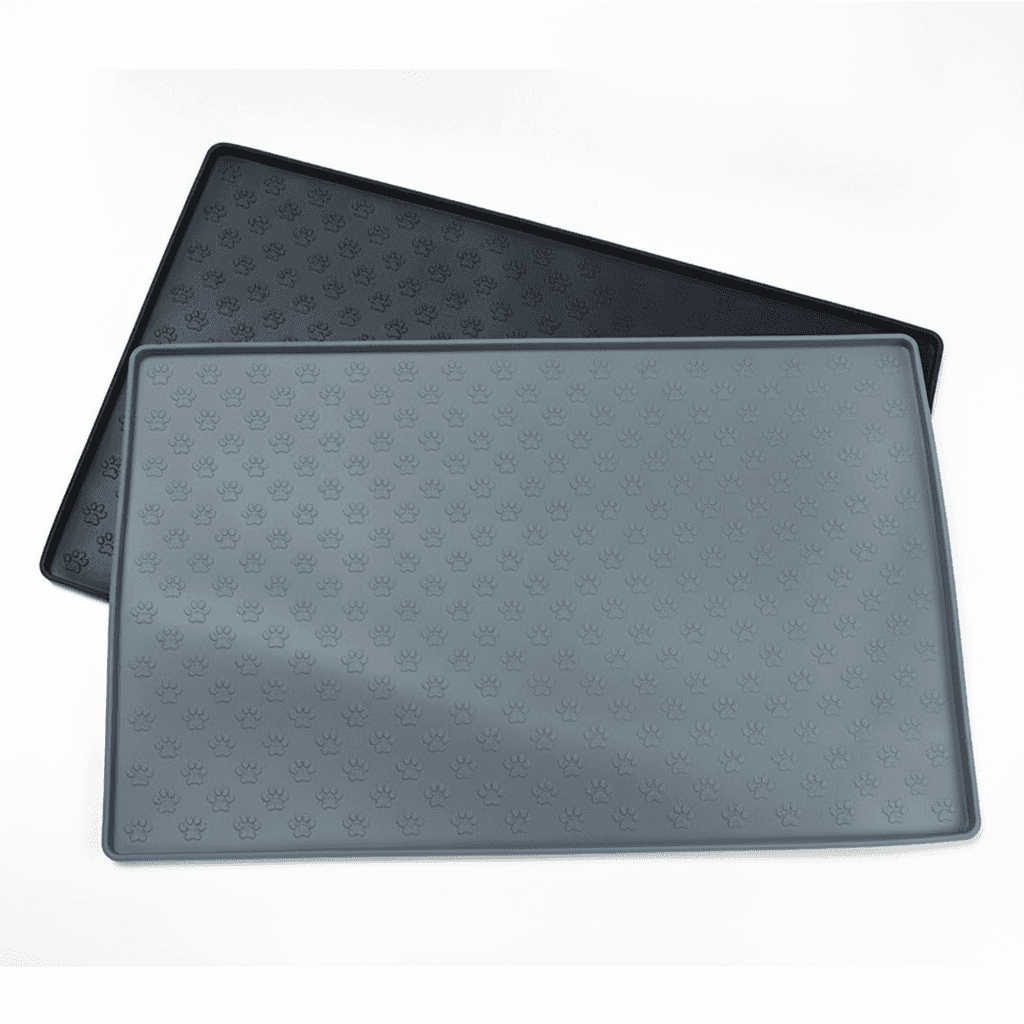 Spot Pet Mat, Waterproof And Easy To Clean Silicone Dog Mat, Cat Mat, Square Pet Placemat, Pet Supplies